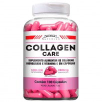 O novo Collagen Care Nitech em cápsulas, agora possui Vitamina C em sua composição com 100% IDR por dose.